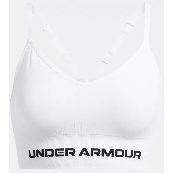  Női melltartó UNDER ARMOUR VANISH SEAMLESS LOW BRA 1384417-100 FEHÉR 