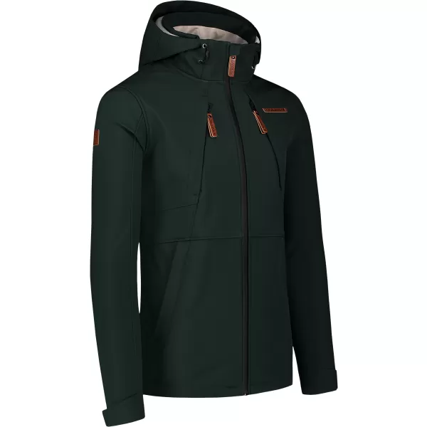  Férfi softshell dzseki NORDBLANC NBWSM8264 SÖTÉTZÖLD 