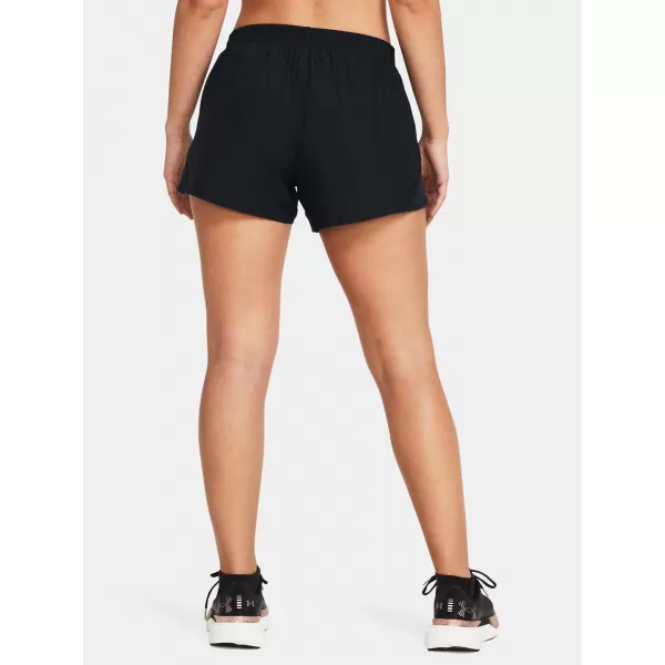  Női rövidnadrág UNDER ARMOUR UA FLY BY 3'' SHORTS 1382438-001 FEKETE 