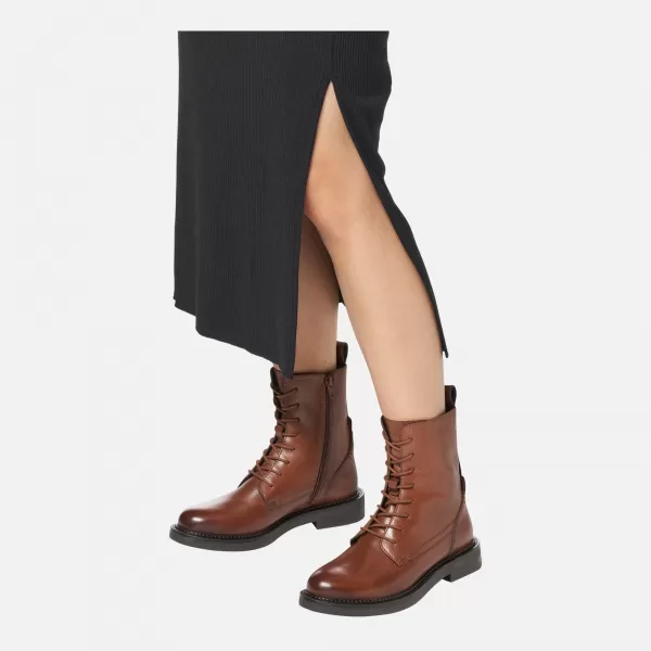  Női bokacsizma GEOX G004555 VILÁGOSBARNA 