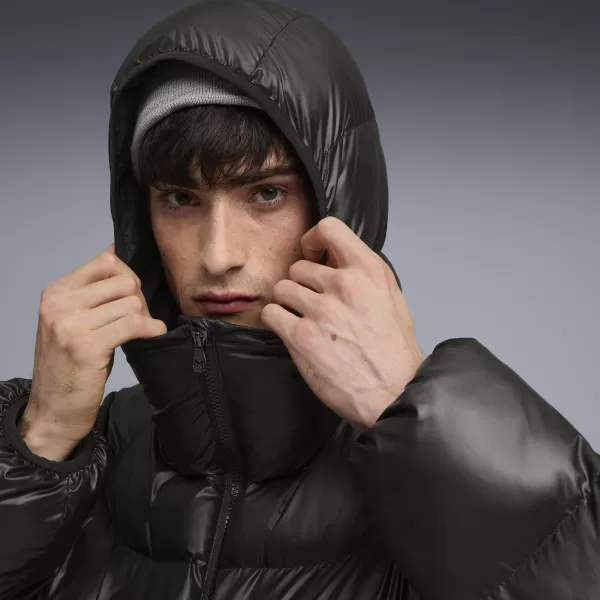  Férfi dzseki PUMA TECH-X PUFFER JACKET 63216201 PUMA FEKETE 