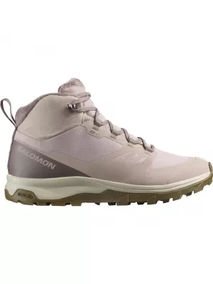 Női cipők SALOMON OUTSNAP WATERPROOF W ETHEREA/VAS/PRÉRIFARKASBARNA