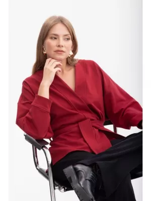 Női blúz BEWEAR B297 GESZTENYEBARNA