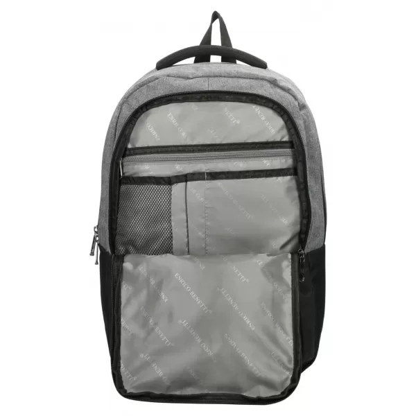 Hátizsák ENRICO BENETTI HAMBURG 15 NOTEBOOK BACKPACK VILÁGOSSZÜRKE 