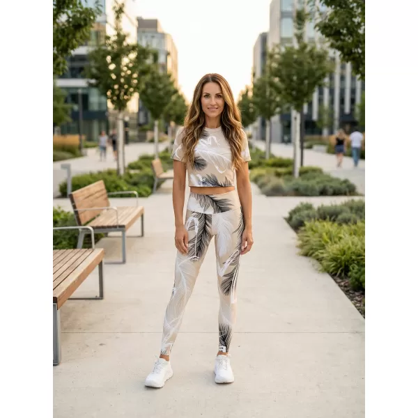  Női prémium crop top ALTISPORT VOJ/ALW001TR07 BARNA 