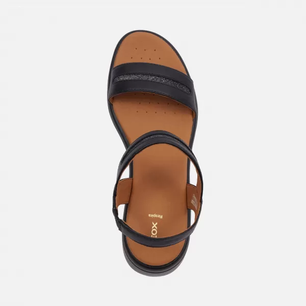  Női szandál GEOX MELICONIA G000969 FEKETE 