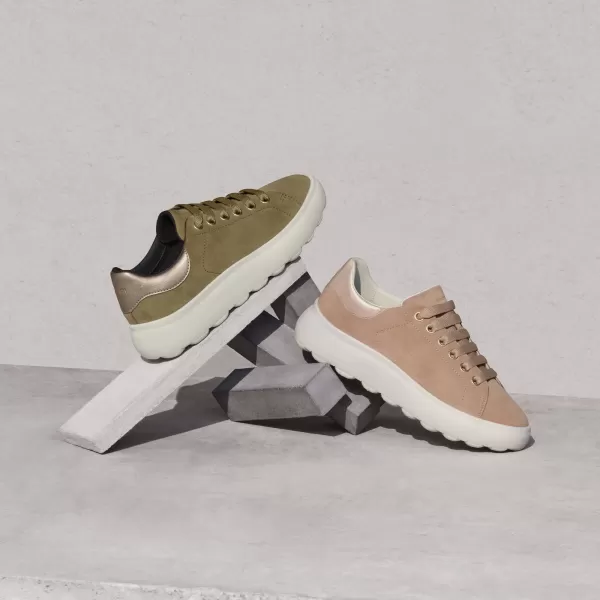  Női tornacipő GEOX SPHERICA EC4.1 G009311 KHAKI 