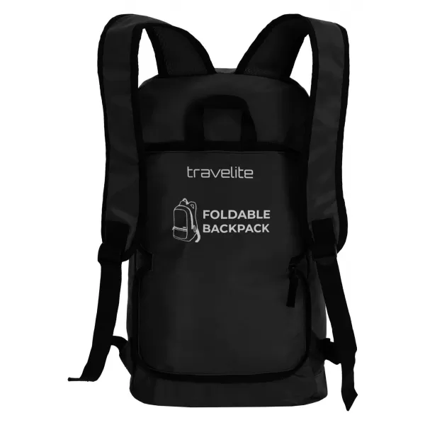  Hátizsák TRAVELITE FOLDABLE BACKPACK FEKETE 