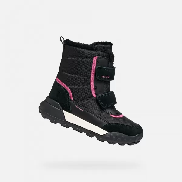  Lány bokacsizma GEOX TREKKYUP AB J46M7E08V22C0922 FEKETE 