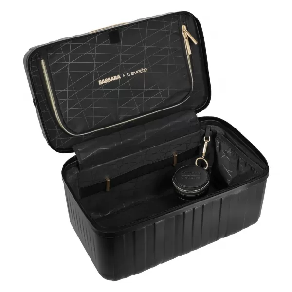  Bőrönd TRAVELITE BARBARA NOVELTY BEAUTY CASE FEKETE 