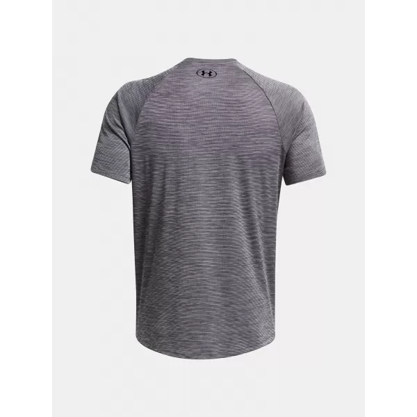  Férfi póló UNDER ARMOUR UA TECH TEXTURED SS 1382796-025 SZÜRKE 