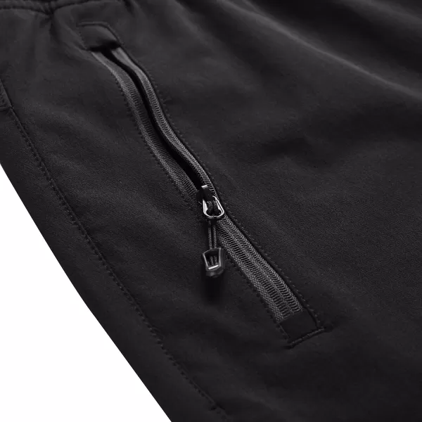  Férfi softshell nadrág ALPINE PRO HURF 2 FEKETE 