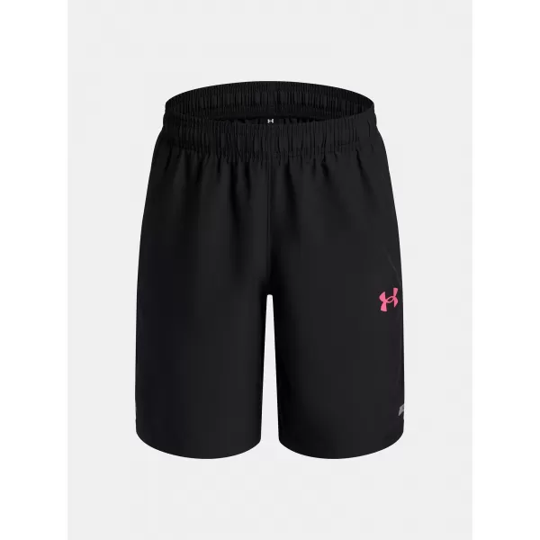  Fiú rövidnadrág UNDER ARMOUR UA TECH UTILITY WOVEN SHORTS 6005143-001 FEKETE 