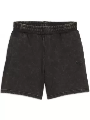 Női rövidnadrág PUMA ESS ELEVATED WASH HIGH-WAIST SHORTS 5" TR 68810501 PUMA FEKETE