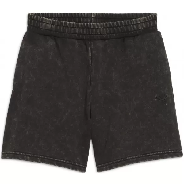  Női rövidnadrág PUMA ESS ELEVATED WASH HIGH-WAIST SHORTS 5" TR 68810501 PUMA FEKETE 