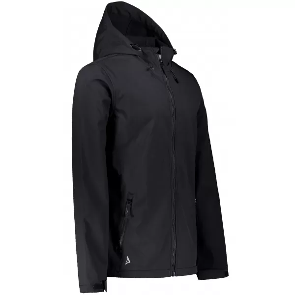  Férfi softshell dzseki ALTISPORT NEWET FEKETE 