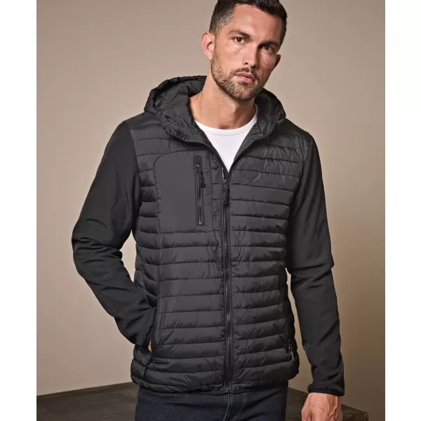  Férfi dzseki TEE JAYS | TJ 9628 FEKETE/FEKETE 