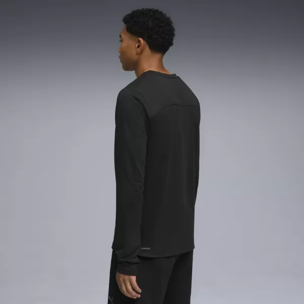  Férfi póló PUMA M CLOUDSPUN LS TEE 52759101 PUMA FEKETE 