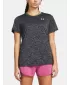 Női póló UNDER ARMOUR TECH SSC- TWIST 1384230-001 FEKETE