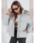 Női kabát DSTREET COLLAR TY5190 VILÁGOSSZÜRKE
