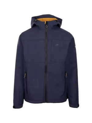Férfi softshell kabát TRESPASS PIBER TENGERÉSZ MÁRGA