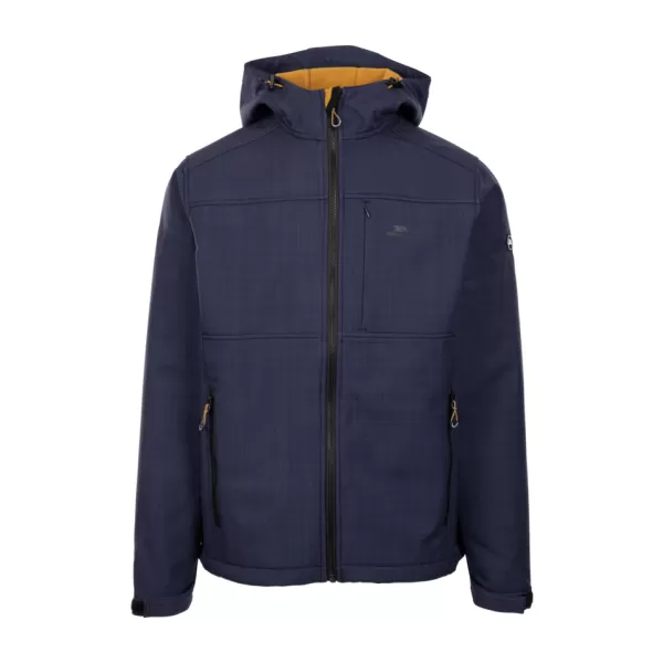  Férfi softshell kabát TRESPASS PIBER TENGERÉSZ MÁRGA 