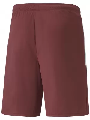 Rövidnadrág PUMA TEAMLIGA SHORTS 704924_09 CORDOVAN/ CORDOVAN/PUMA FEHÉR