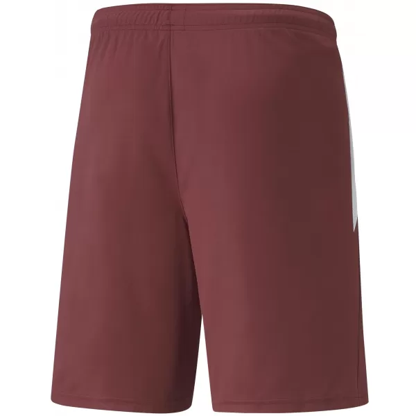  Rövidnadrág PUMA TEAMLIGA SHORTS 704924_09 CORDOVAN/ CORDOVAN/PUMA FEHÉR 