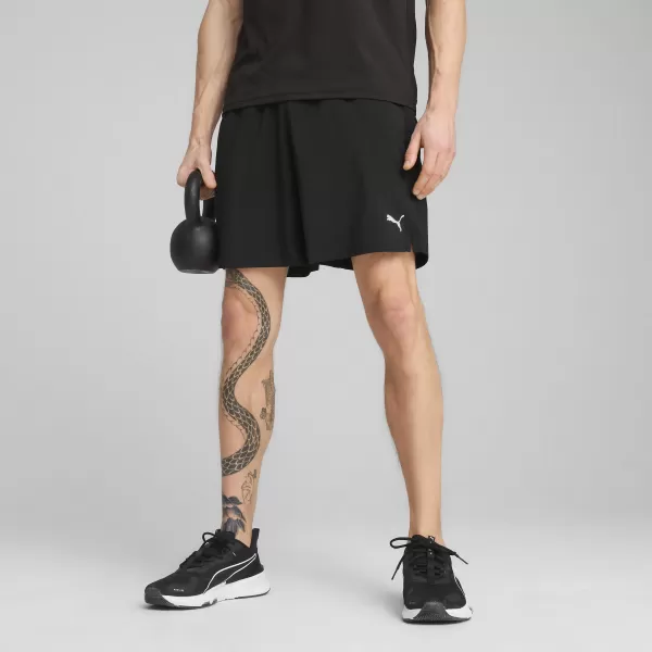  Rövidnadrág PUMA M TAD ESSENTIALS 7" WOVEN SHORT 52591001 PUMA FEKETE 
