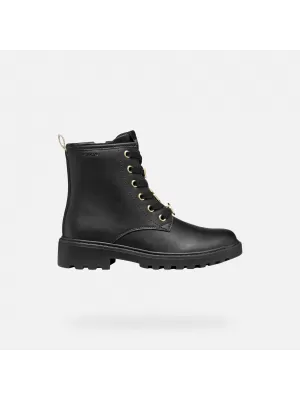 Lány bokacsizma GEOX CASEY HARRY POTTER J5620B000BCC9999 FEKETE
