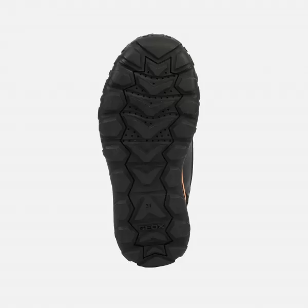  Fiú téli csizma GEOX TREKKYUP B ABX J46MBE0MEMSC0036 FEKETE 