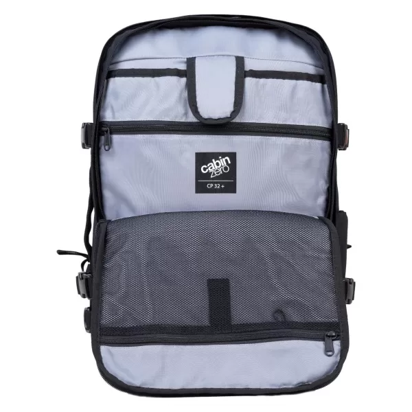  Hátizsák CABINZERO CLASSIC PRO 32L TELJESEN FEKETE 