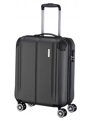 Bőrönd TRAVELITE CITY 4W S ANTRACIT