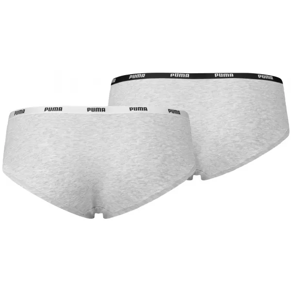  Bugyi PUMA WOMEN HIPSTER 2P PACK 90785205 SZÜRKE/SZÜRKE 