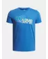 Fiú póló UNDER ARMOUR OVERLAY WM SS KÉK