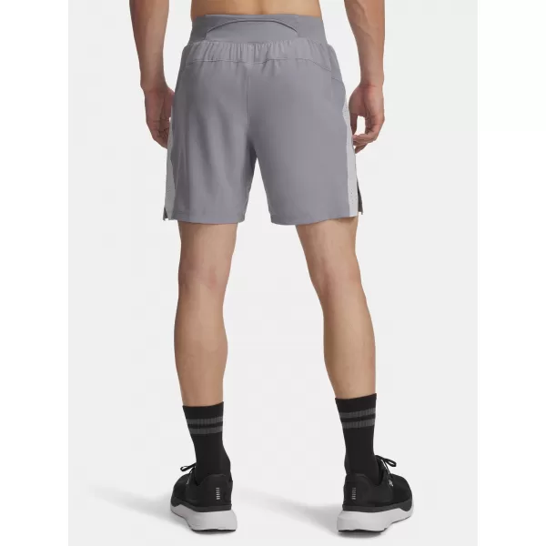  Férfi rövidnadrág UNDER ARMOUR UA LAUNCH PRO 7'' SHORTS 1376508-036 SZÜRKE 