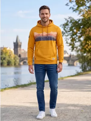 Férfi pulóver ALTISPORT GORO MUSTÁR