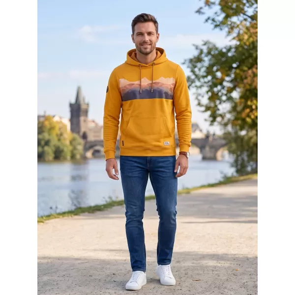  Férfi pulóver ALTISPORT GORO MUSTÁR 