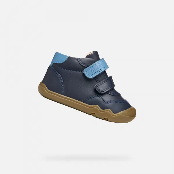  Fiúk mezítláb GEOX STEPPIEUP B565WC00085C0700 SÖTÉTKÉK 