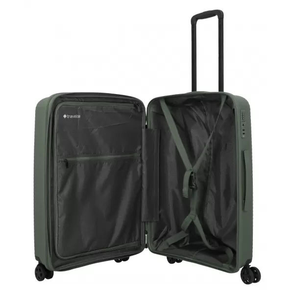  Bőrönd TRAVELITE Air Stripe M ZÖLD 