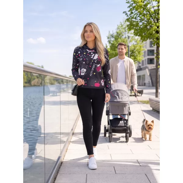  Női pulóver ALTISPORT GILL FEKETE 