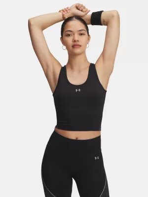 Női felső UNDER ARMOUR UA VANISH SEAMLESS TANK 6000640-004 FEKETE