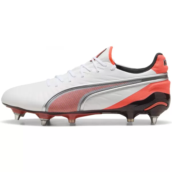  Férfi labdarúgó csizma PUMA KING ULTIMATE MXSG 10881701 PUMA FEHÉR/PUMA EZÜST 