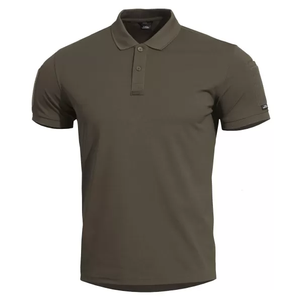  Férfi póló gallérral PENTAGON PATROL POLO SHIRT D09101 06E D09101 BARNA SZÜRKE 