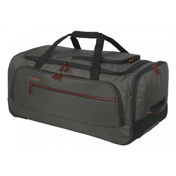  Táska TRAVELITE CROSSLITE 5.0 WHEELED DUFFLE M SÖTÉT OLAJBOGYÓ 