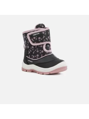 Lány bokacsizma GEOX FLANFIL ABX G008905 FEKETE