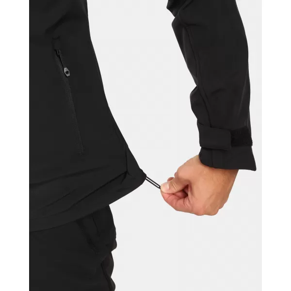  Férfi softshell kabát KILPI RAVIO-M ZM0129KI FEKETE 