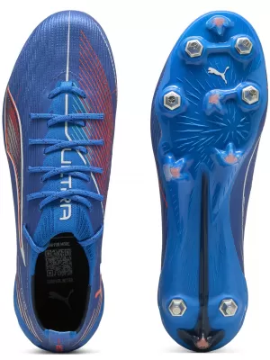 Futballcipők PUMA ULTRA 6 ULTIMATE MXSG 10856101 ULTRA KÉK/FEHÉR/VILÁGÍTÓ VÖRÖS