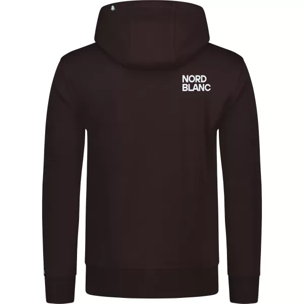  Férfi pulóver NORDBLANC VORTEX NBSMS8222 SÖTÉTBARNA 
