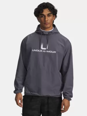 Férfi dzseki UNDER ARMOUR UA UNSTOPPABLE WVN HOODIE 6003864-025 SZÜRKE